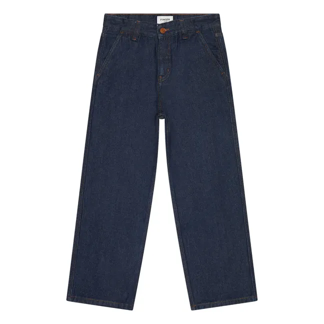 Jeans Hank a gamba larga | Demin