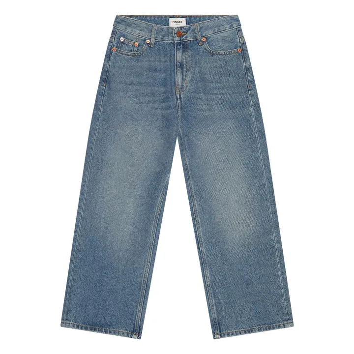 Jean Large June | Bleu- Image produit n°4