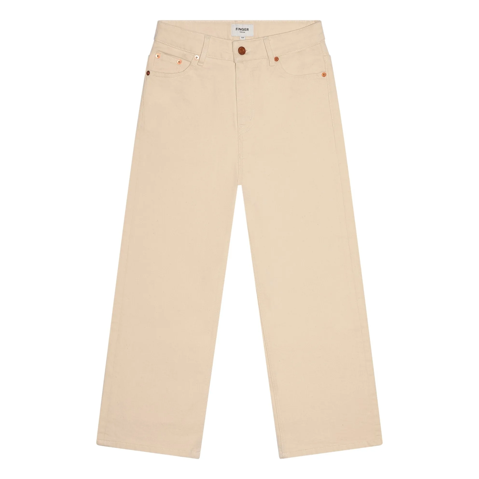 Finger In The Nose Ecru Jean Large Rodeo