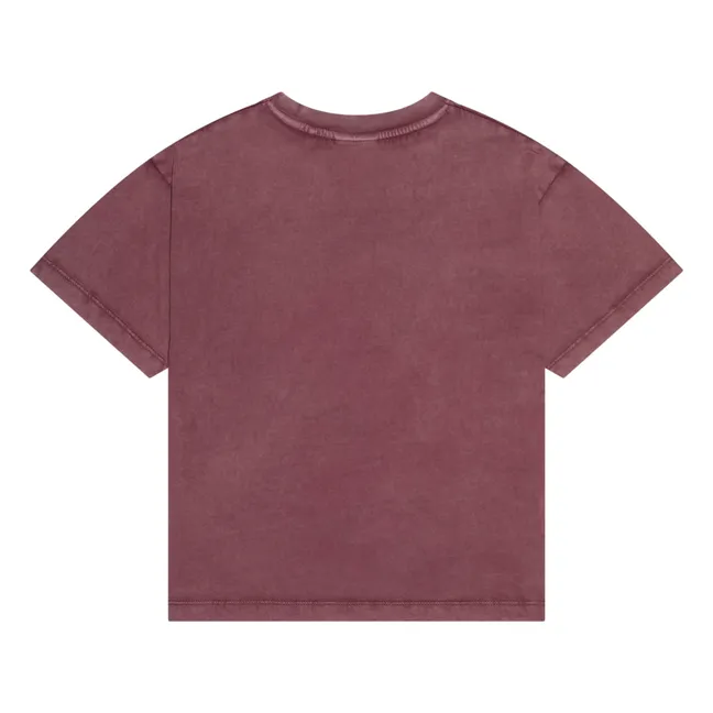 T-shirt Queen Coton Bio | Aubergine