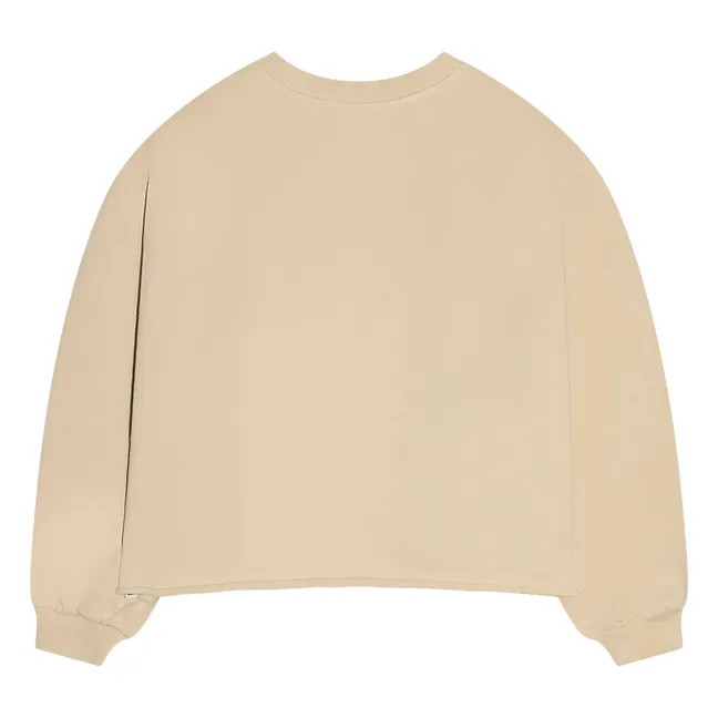 Sudadera Belmont de algodón orgánico | Beige