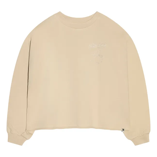Sudadera Belmont de algodón orgánico | Beige