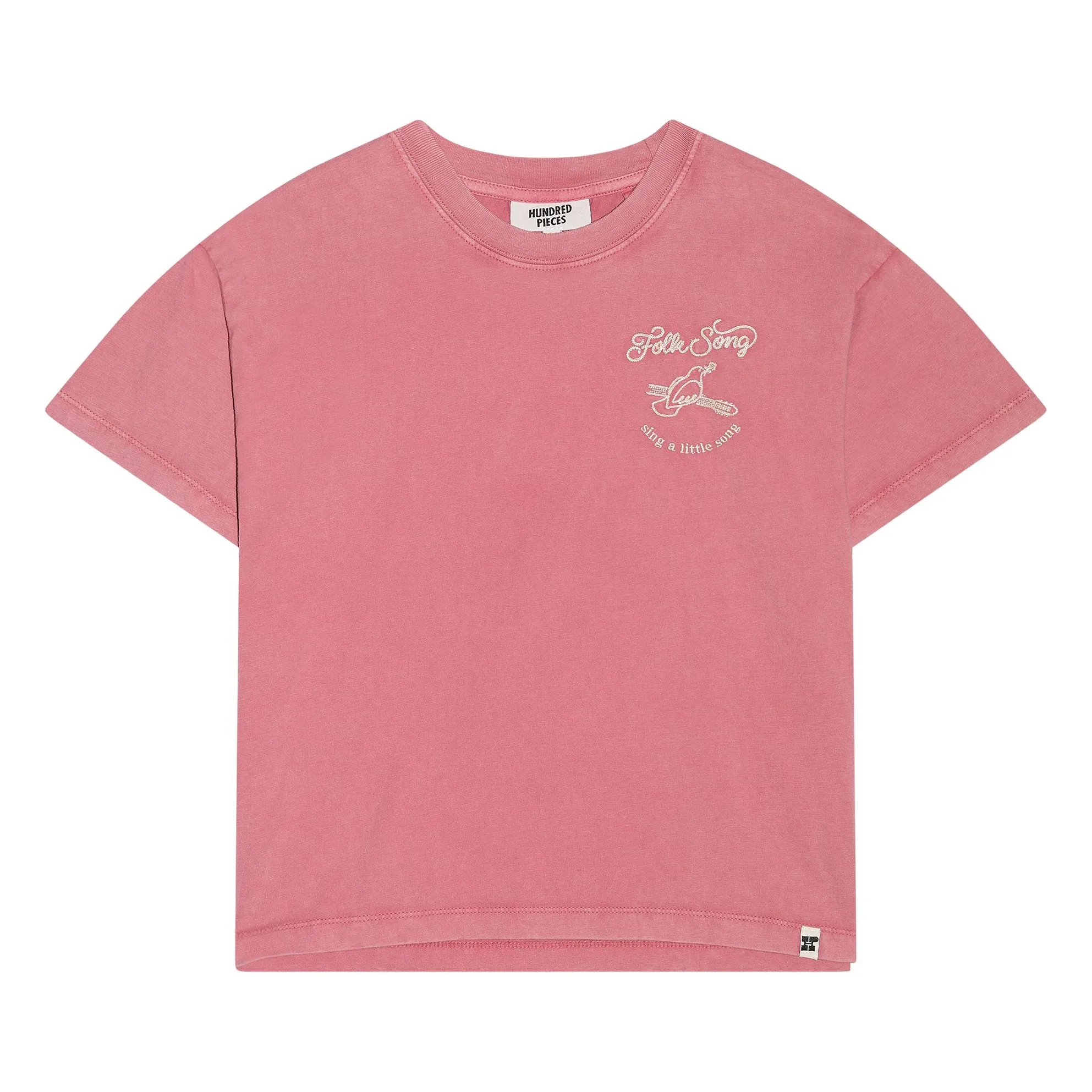 Hundred Pieces Pink Luna Organic Cotton T-Shirt