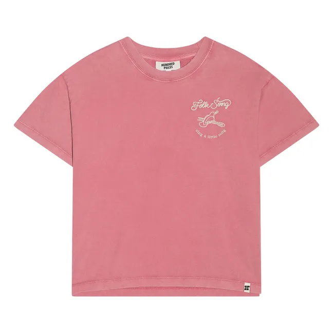 T-shirt Luna Coton Bio | Rose