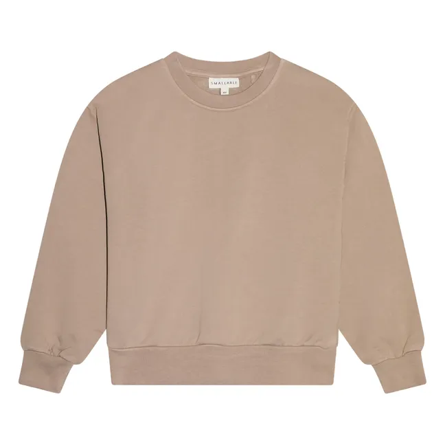 Sweat Maia Coton Bio | Gris taupe