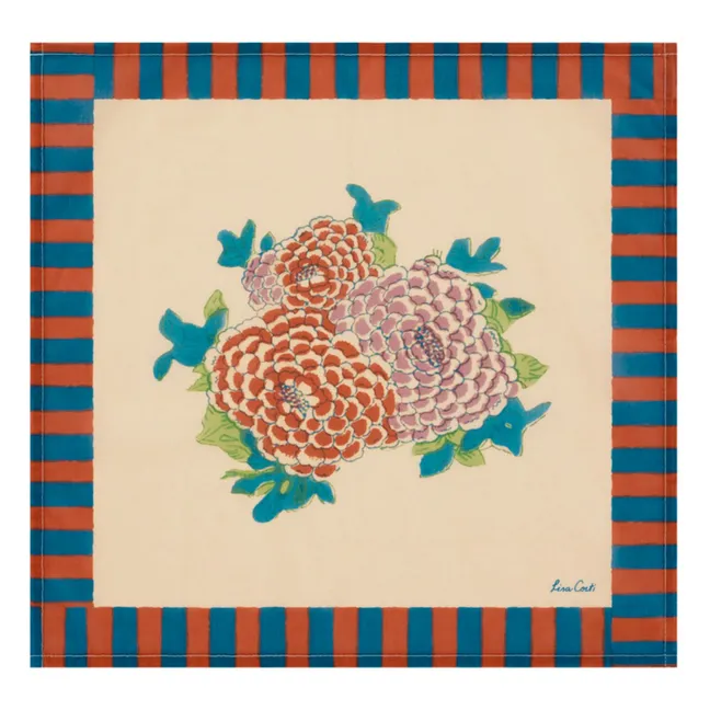 Serviette de table Arabesque Corolla | Multicolore