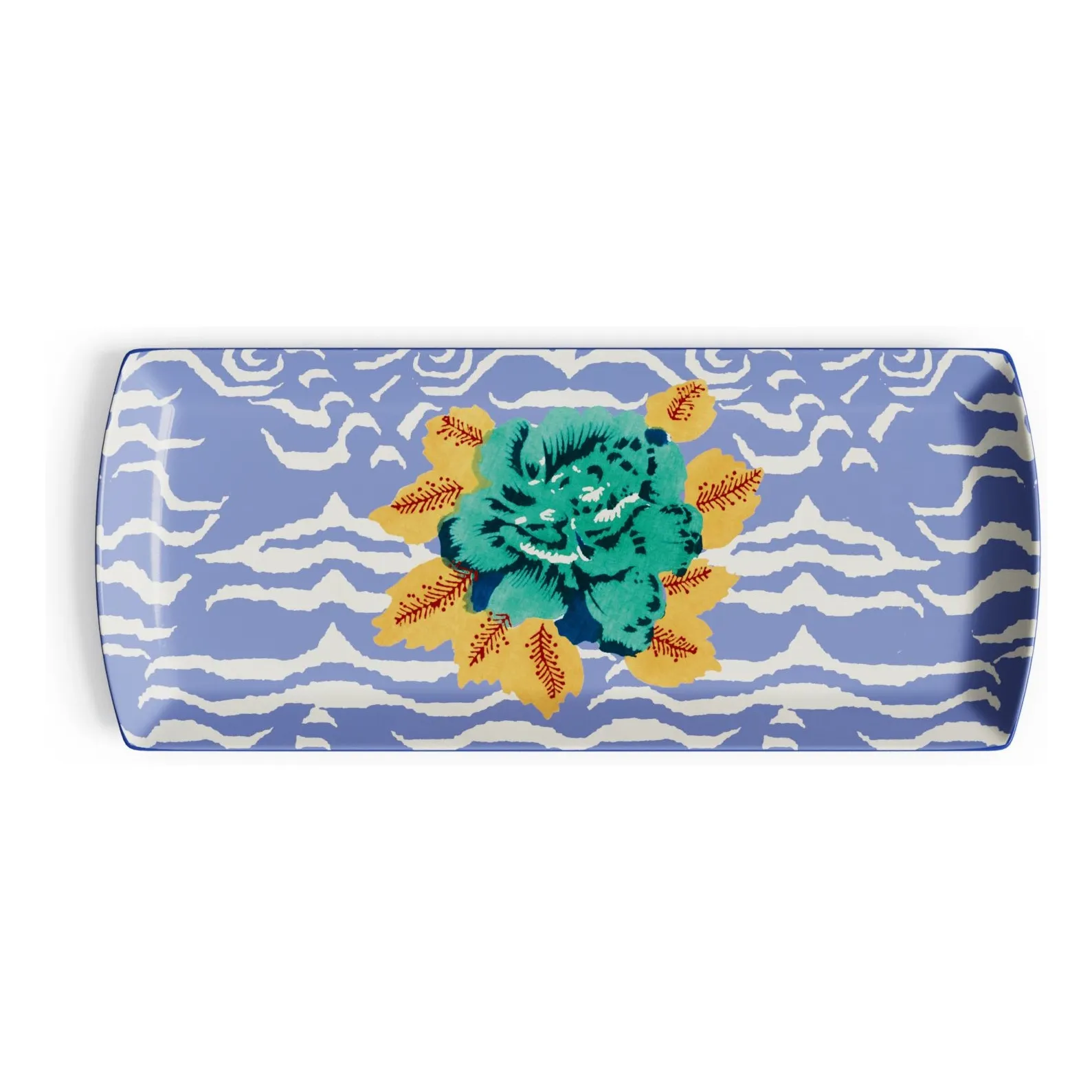 Lisa Corti Mauve Indian Tiger Tray