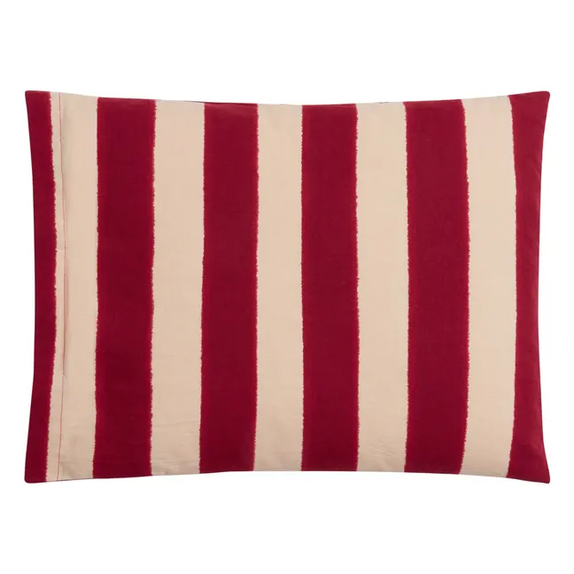 Housse de coussin rayée Nizam Stripes | Vert