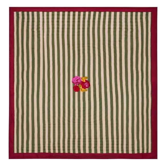 Couvre-lit Nizam Stripes | Vert