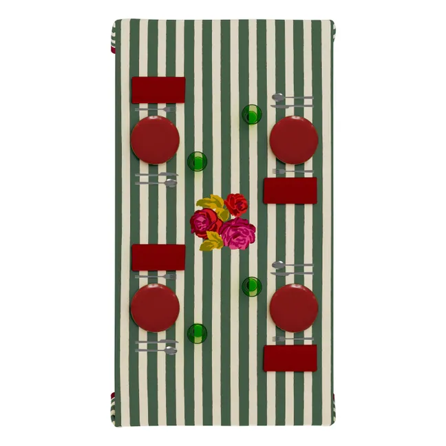 Nappe Nizam Stripes | Vert