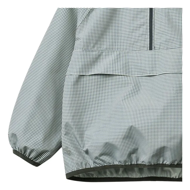 Veste Skyen Carreaux Fibres Recyclées | Bleu horizon