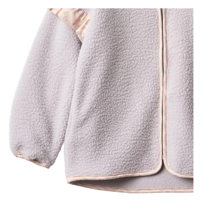 Chaqueta Sherpa Ellena de fibra reciclada | Lavanda