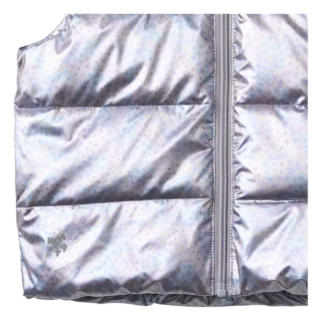 Doudoune Sans Manches Fryd Métalisée Fibres Recyclées | Violet