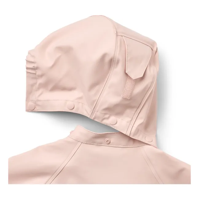 Chaqueta impermeable de fibra reciclada Chardy | Rosa Pálido