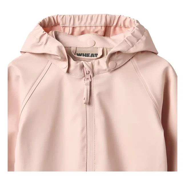 Chaqueta impermeable de fibra reciclada Chardy | Rosa Pálido