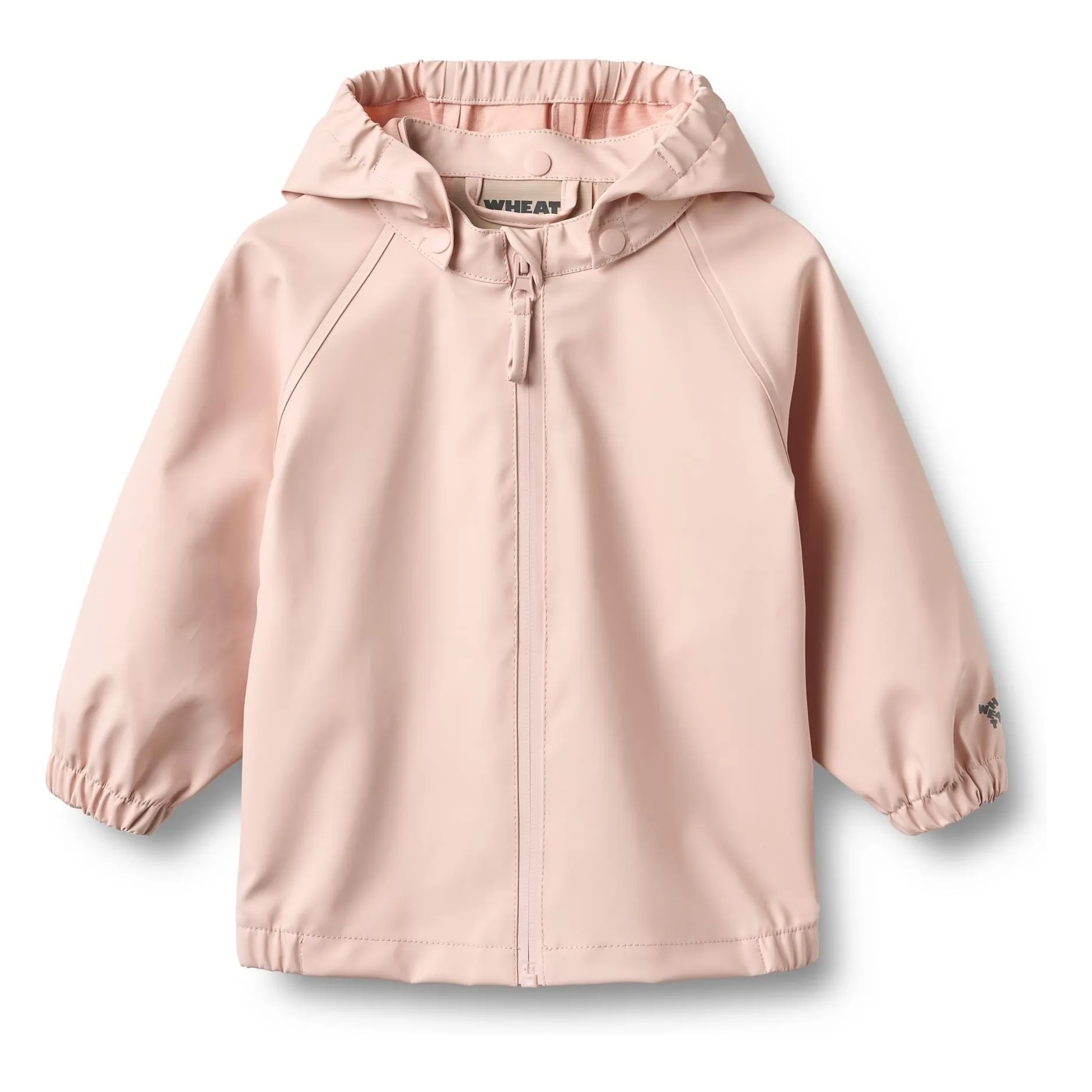 Wheat Pale Pink Chardy Recycled Fiber Waterproof Windbreaker