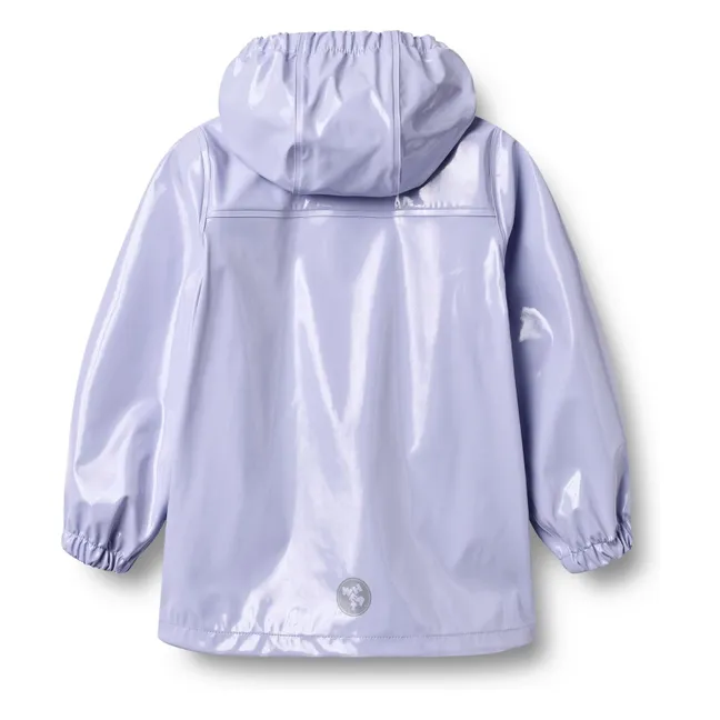 Chaqueta impermeable Ollo Fibras recicladas enceradas | Lila