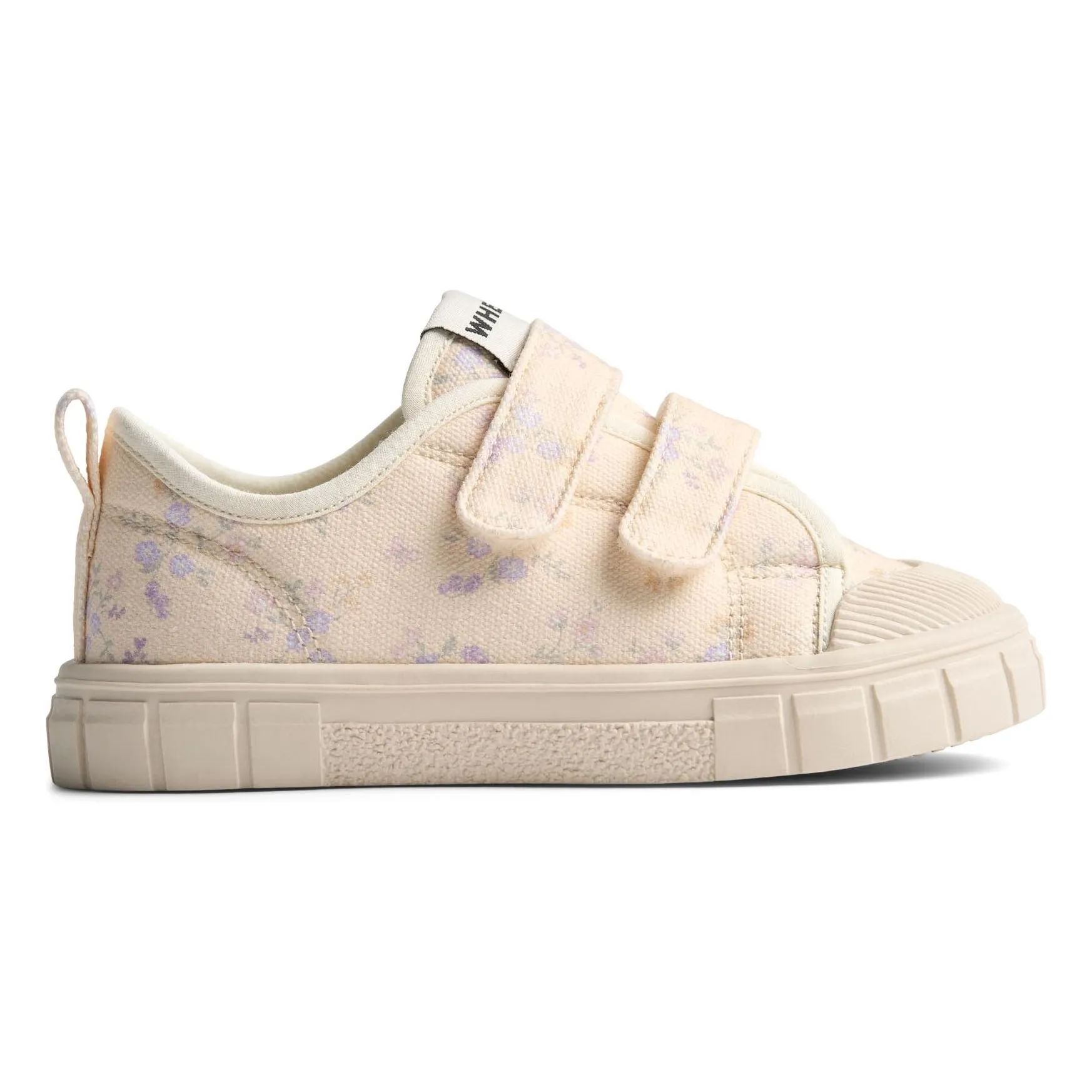 Wheat Apricot Flowery Bobbie Scratch Sneakers