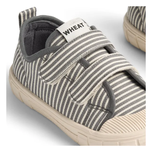 Zapatillas rayadas Bobbie | Gris