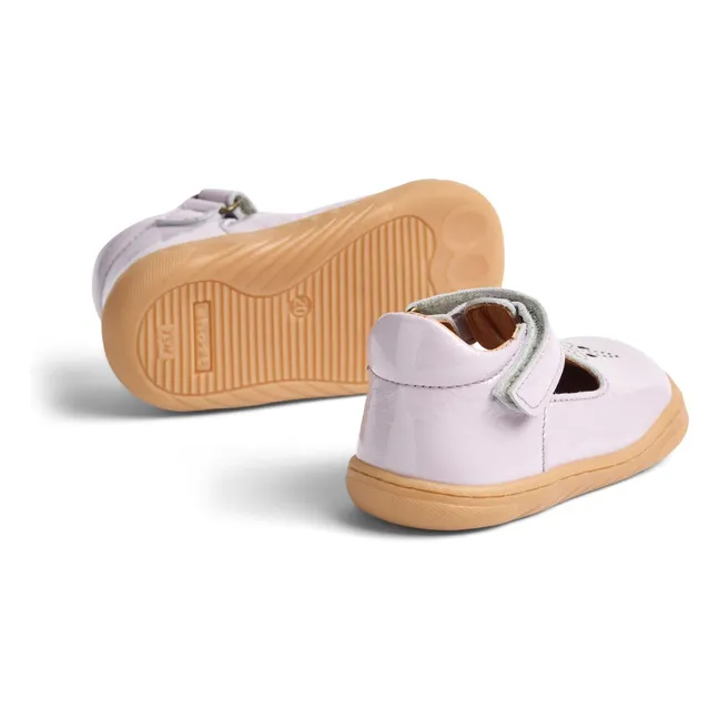 Sandales Mary Jane Sinne Etoile Cuir | Rose pâle