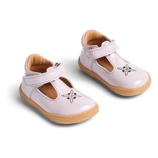 Sandales Mary Jane Sinne Etoile Cuir | Rose pâle