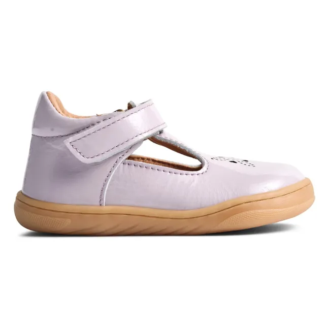 Sandales Mary Jane Sinne Etoile Cuir | Rose pâle