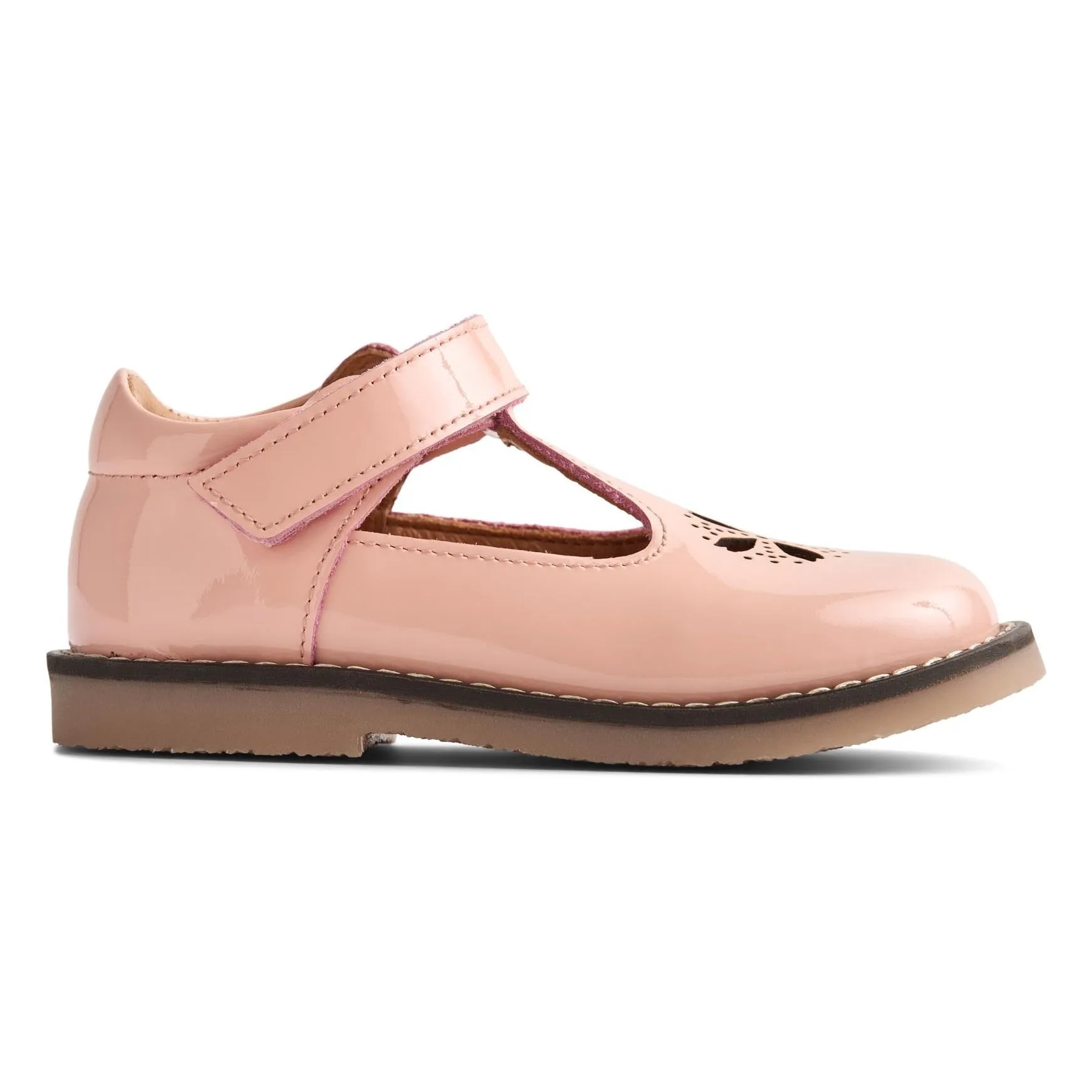 Wheat Pale Pink Mary Jane Shelby Sandals