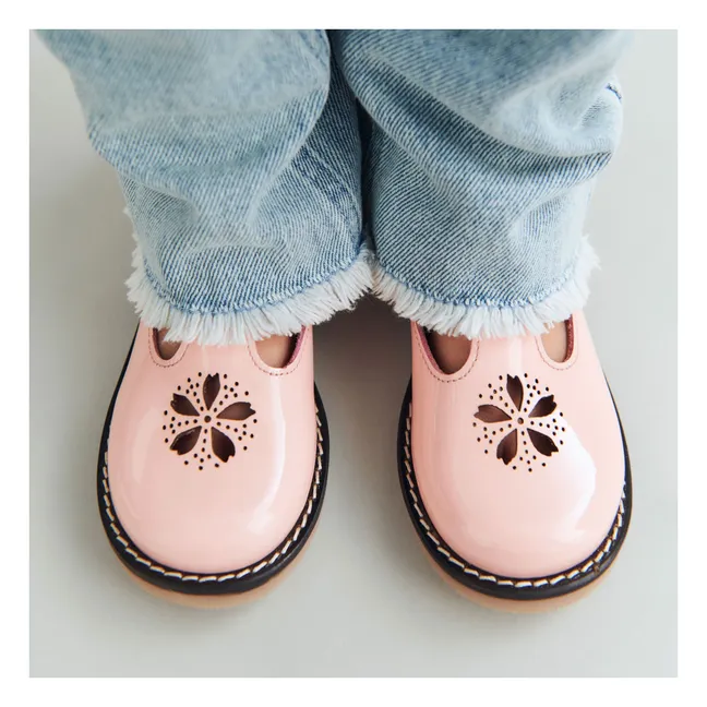 Sandalias Mary Jane Shelby | Rosa Pálido