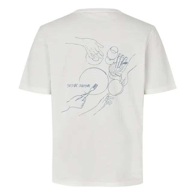 Safeast 15489 Camiseta de algodón | Blanco Roto