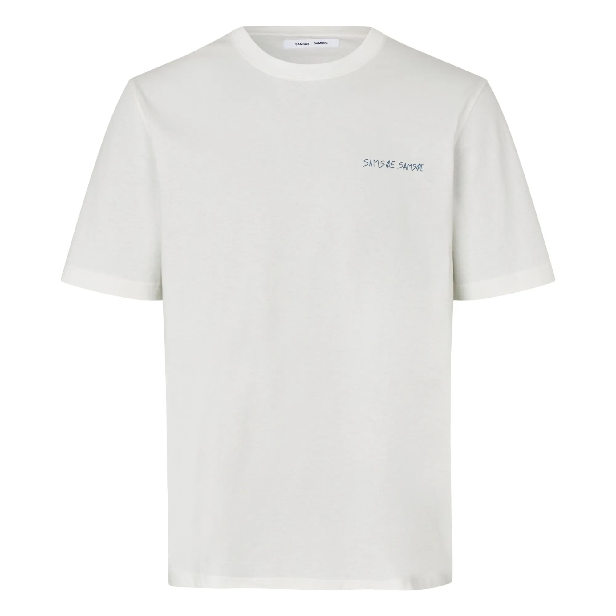 Samsoe Samsoe Off White T-Shirt Safeast 15489 Cotton
