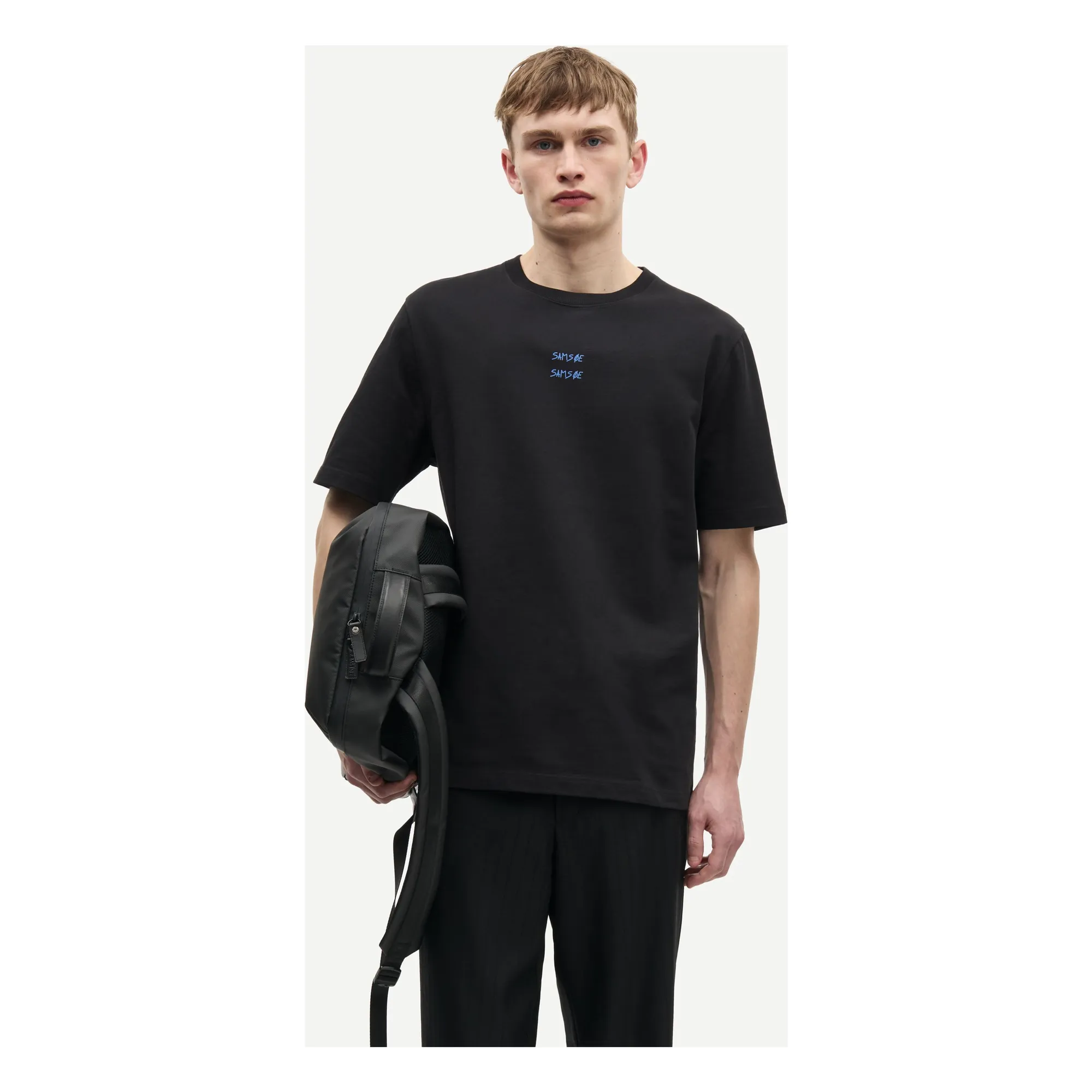 T-shirt Sacards 11725 Cotton | Noir- Image produit n°1