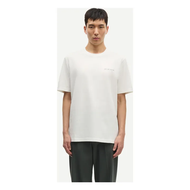 Safeast 15489 Camiseta de algodón | Blanco Roto- Imagen del producto n°1