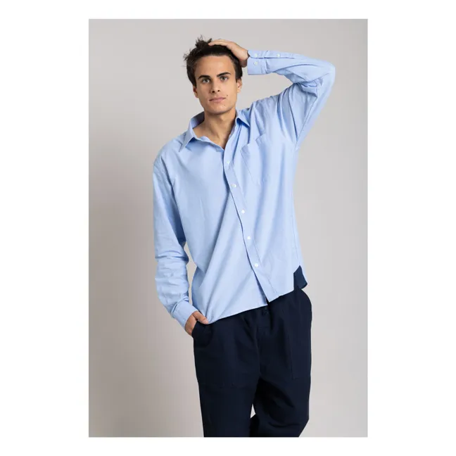 Camisa Oxford Zola | Azul Cielo