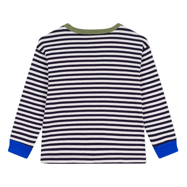 Camiseta de rayas | Azul