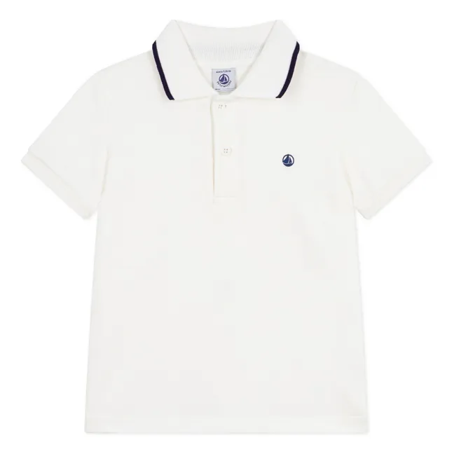 Polo Coton Bio | Blanc