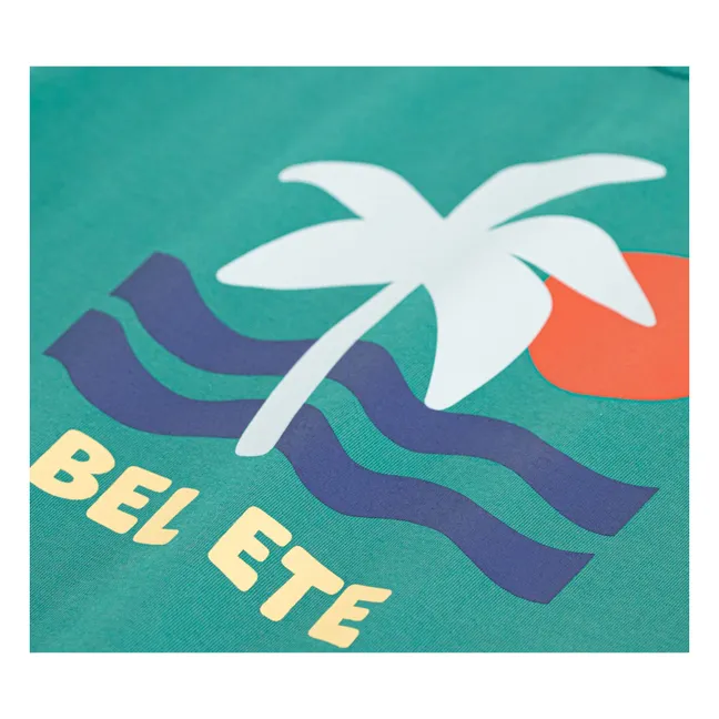 Camiseta de algodón ecológico Bel Eté | Verde