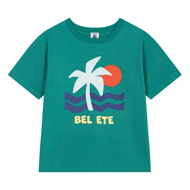 Bel Eté organic cotton T-shirt | Green