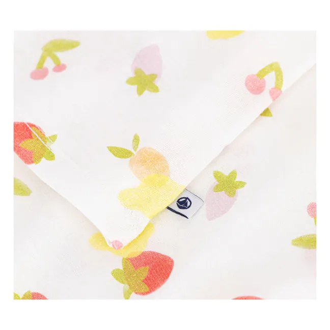 Chemise de Nuit Fruits | Ecru