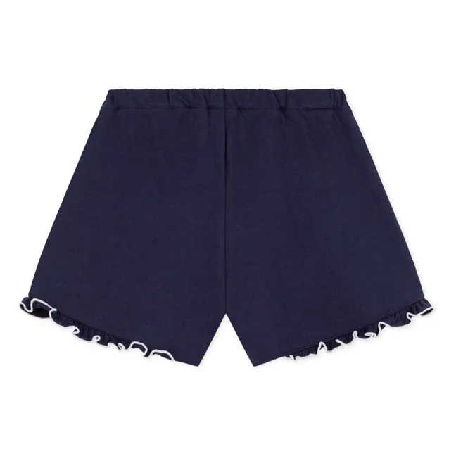 Short Volants | Bleu nuit