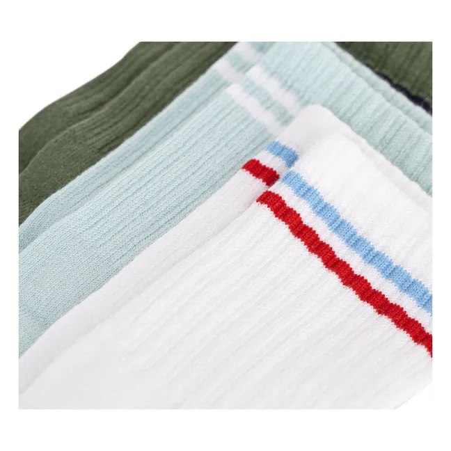 Pack of 3 Pairs of Sport Socks | Green