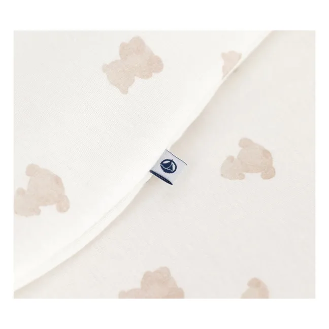 Gigoteuse Ours Coton Bio | Blanc