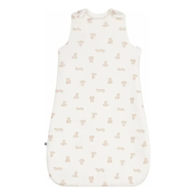 Gigoteuse Ours Coton Bio | Blanc