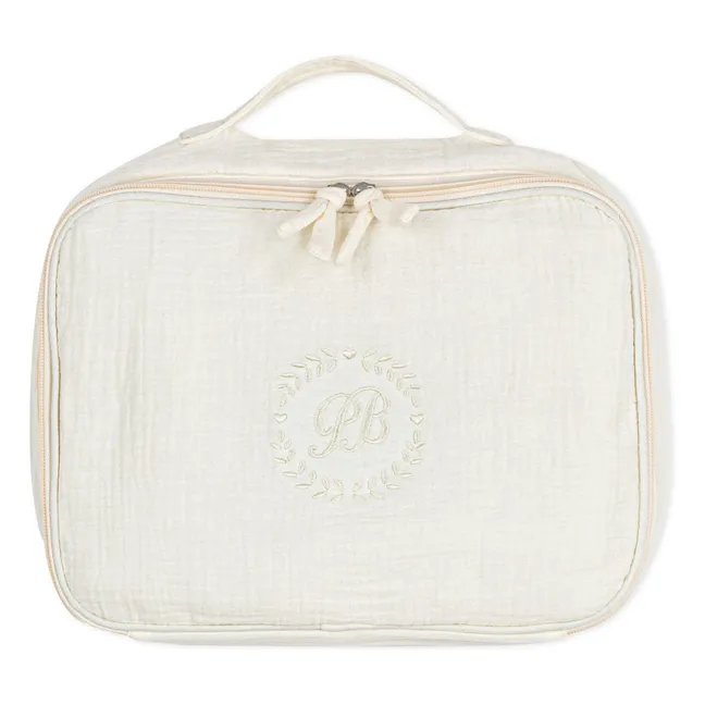 Cotton Gauze Baby Gift Set | White