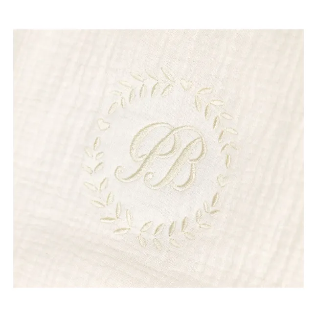 Valisette Naissance Gaze de Coton | Blanc