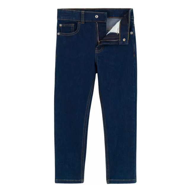 Jean Brut Réglable | Bleu foncé