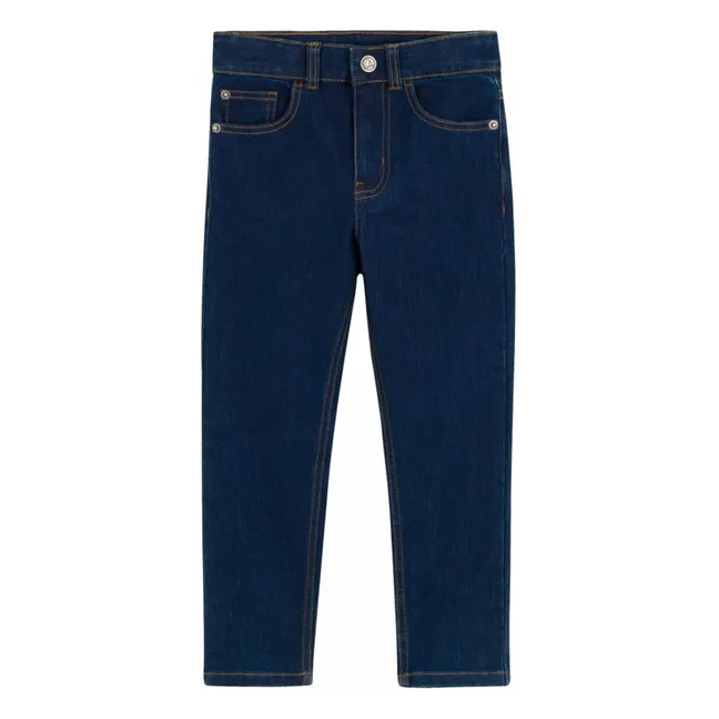 Jean Brut Réglable | Bleu foncé