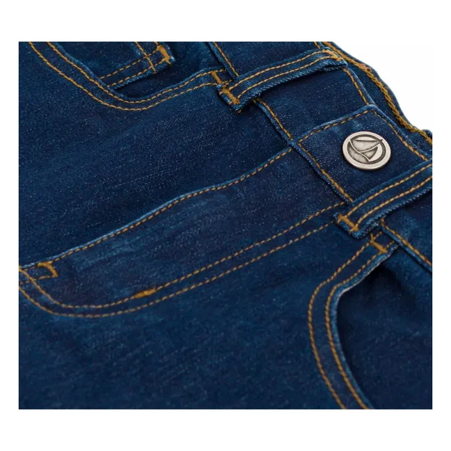 Jean Brut Réglable | Bleu foncé