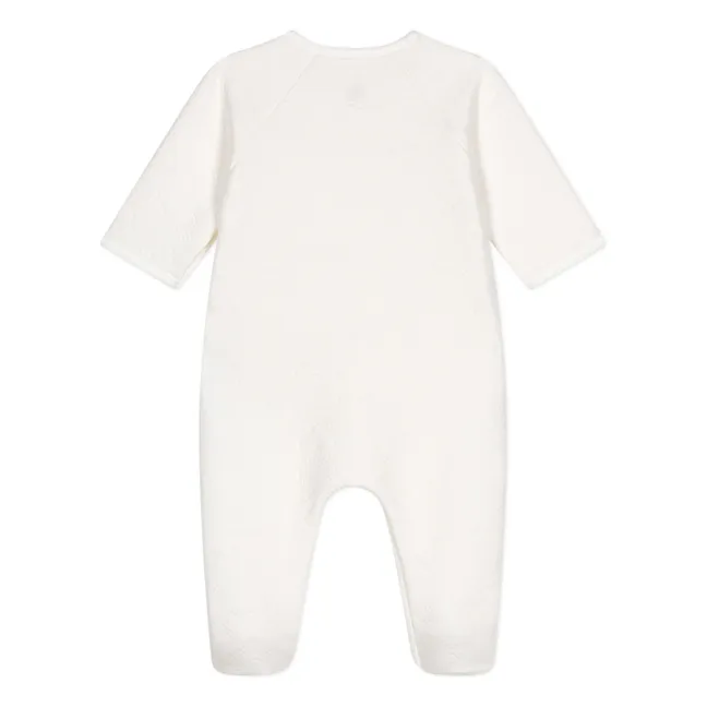 Pyjama Dors Bien Tubique Coton Bio | Blanc