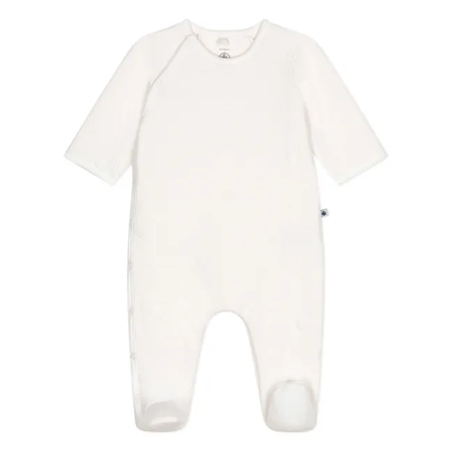 Pyjamas Dors Bien Tubique Organic Cotton | White