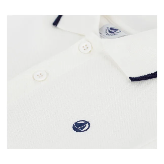Polo Coton Bio | Blanc